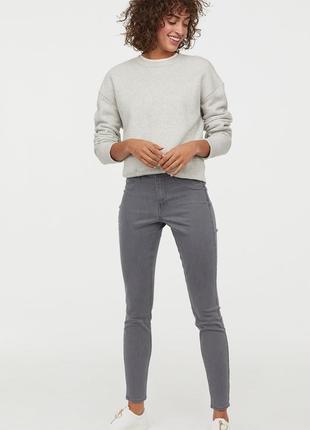 Джинси-skinny regular ankle h&m