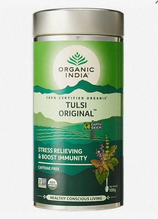Чай Тулси Органик Индия Аюрведический , Organic India Tulsi te...
