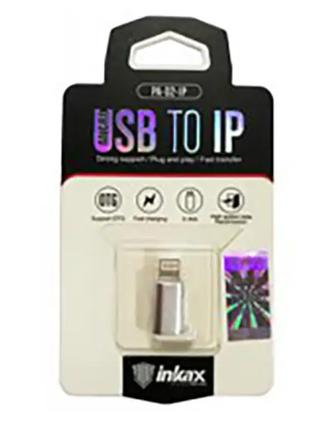 Переходник micro USB - Lightning Inkax PA-02