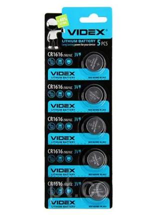 Батарейка Videx CR1616 Lithium