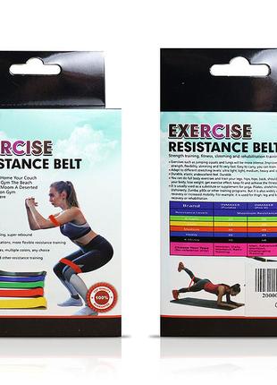 Набір гумок для фітнесу Exercise Resistance Belt