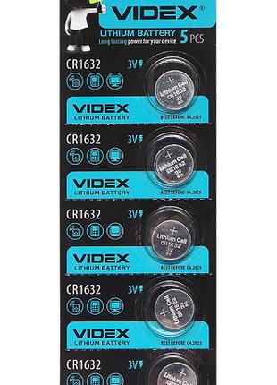 Батарейка Videx CR1632 Lithium