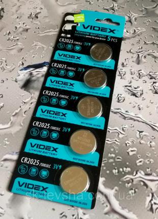 Батарейка Videx CR2025 Lithium