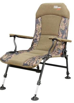 Карповое кресло для рыбалки Fishing ROI Lazy Recline-Chair с п...