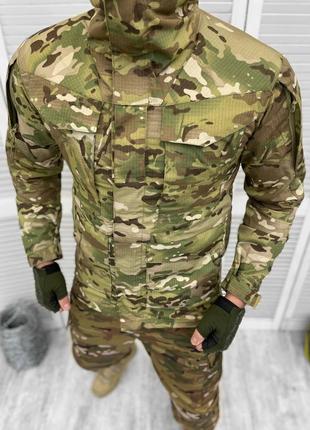 Элитная армейская куртка парка Tactical series Мультикам Водоо...