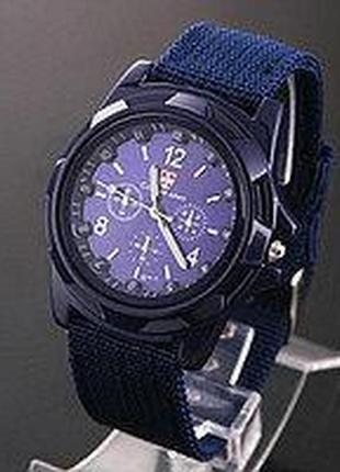 Мужские армейские наручные часы swiss army blue