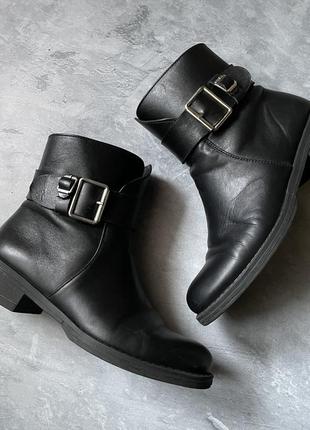 Ботинки сапожки низкие ботинок челси черные женские