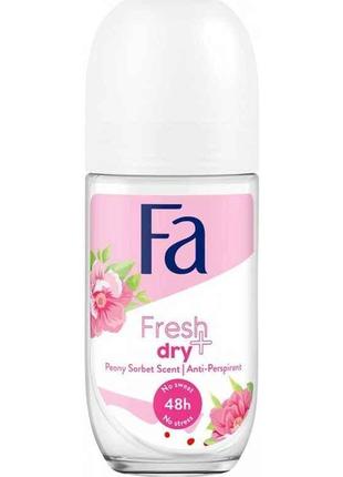 Антиперспірант-ролик FreshDry з ароматом півонії сорбет 50мл Т...
