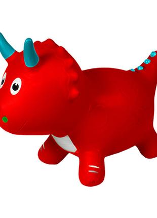 Детский прыгун динозавр BT-RJ-0067 резиновый (Красный) (AN) 🎁🚀
