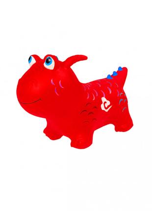 Детский прыгун Динозавр BT-RJ-0069 резиновый (Red) (AN) 🎁🚀