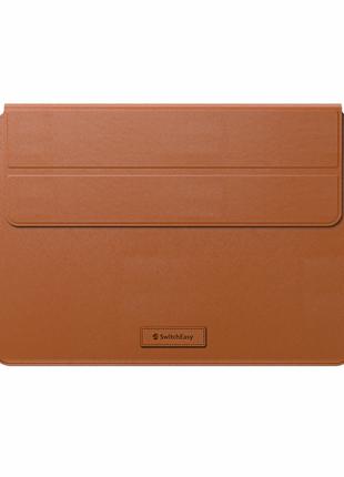 Чехол Switcheasy EasyStand для MacBook Pro 13/14" Saddle Brown