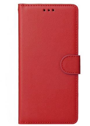 Чехол книжка для Xiaomi Redmi A1 Красный магнит