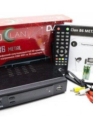 Спутниковый тюнер DVB-S2 Uclan B6 Full HD METAL