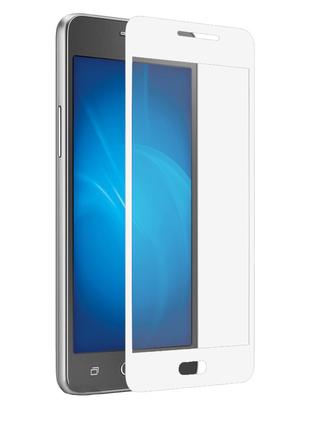Защитное стекло Full Glue Samsung G530/J2 Prime (2016) White