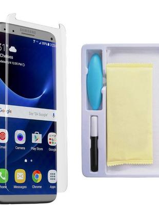 Защитное стекло Full Glue UV Samsung Galaxy S8 Plus