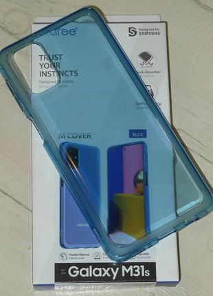 Чохол Araree Samsung M317 M31s M Cover blue (gp-fpm317kdalw) 0801