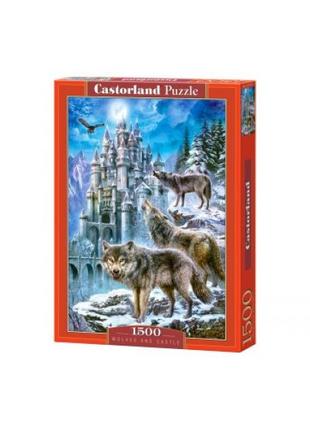 Пазлы "Волки и замок", 1500 эл