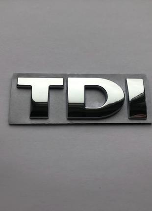 Шильдик Напис на Багажнику Volkswagen TDI, TDI, VW TDI