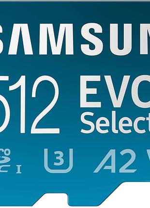 Карта памяти Samsung 512GB EVO Select 130MB/s (Оригинал)