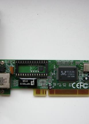 PCI Сетевая карта Realtek RTL8139C, 10/100 Mbit, p.n: 52-00001...