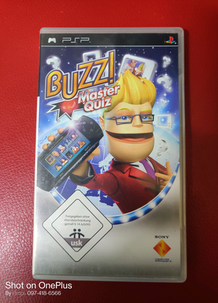Игра Sony PSP UMD диск Buzz ! : Master Quiz