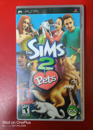 Игра Sony PSP UMD диск The Sims 2 Pets