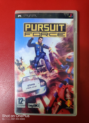 Игра Sony PSP UMD диск Pursuit Force