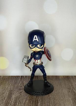 Фигурка - статуэтка "капитан америка. captain america. marvel "