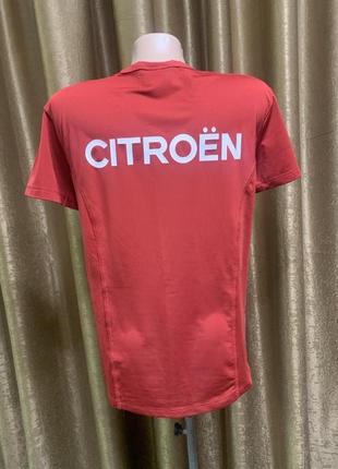 Спортивная футболка Citroen красного цвета размер L