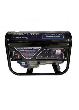 Генератор бензиновий Profi-Tec PE-3800G 3.8 кВт