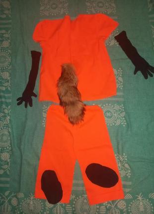 Карнавальный костюм "лисички"
