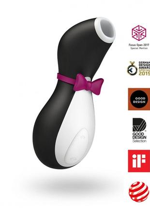 Вакуумный клиторальный стимулятор Satisfyer Penguin 18+