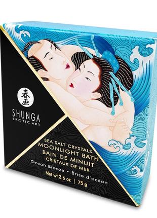Соль для ванны Shunga Moonlight Bath – Ocean Breeze (75 гр), с...