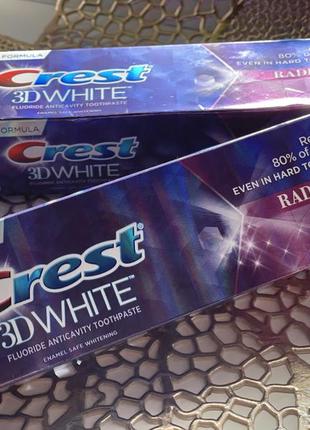 Crest 3d white відбілююча зубна паста