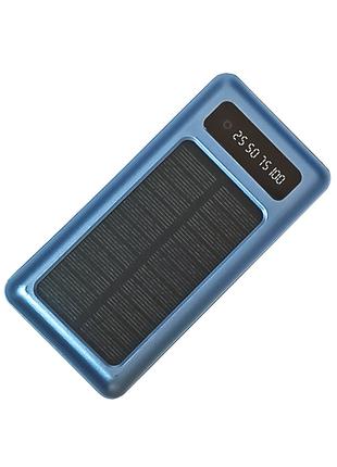 Powerbank UKC Solar 20000 мАч с солнечной панелью