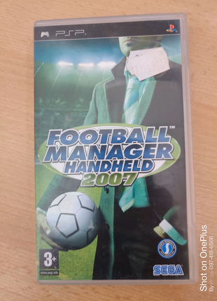Игра Sony PSP UMD диск Football Manager 2007