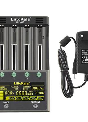 Умное зарядное устройство Liitokala Lii-500S Li-ion Ni-MH Ni-C...