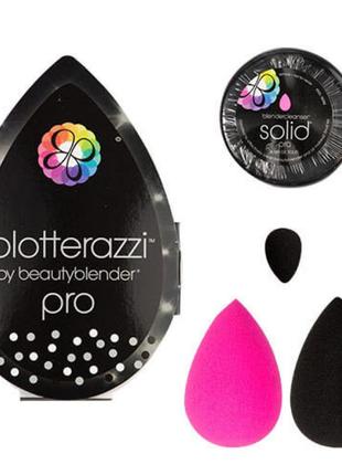 Набор beautyblender pro on the go (sponge/4шт. + cleaning/30g)