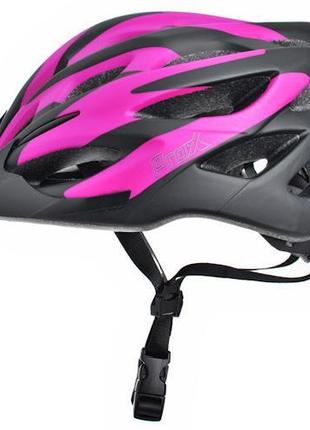 Шлем велосипедный ProX Thumb черный / розовый (A-KO-0126) - M ...