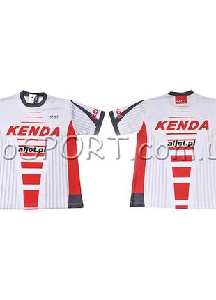 Велосипедна футболка Kenda Rad301 білий (A-PZ-0234) -