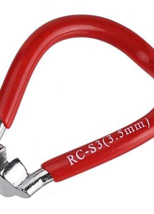 Ключ Prox RC-S3 для спиц 3, 5 мм, красный (A-N-0139)