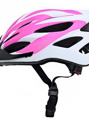 Шлем велосипедный ProX Thumb белый с розовым (A-KO-0179) - M 5...
