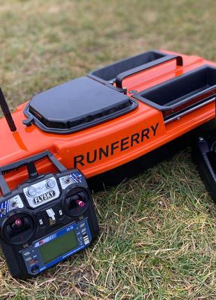 Карповый кораблик Runferry Camarad V4 Orange GPS автопилот + э...