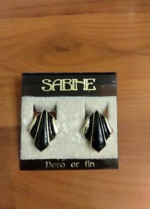 Клипсы/серьги/бижутерия sabine
