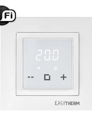 Терморегулятор EasyTherm ET-40 Wi-Fi Белый / Программируемый, ...