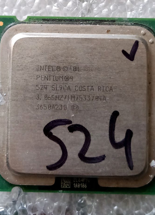 Процесор 775 Intel Pentium 524 двопоточний
