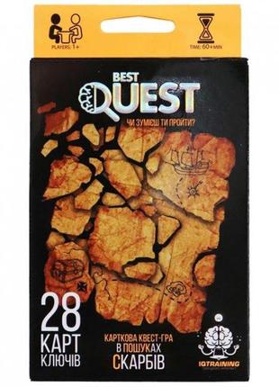 Карточная квест-игра danko toys best quest. в пошуках скарбів ...