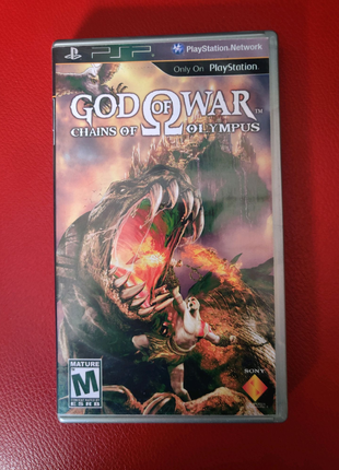 Игра диск God of War : Chains of Olympus Sony PSP UMD