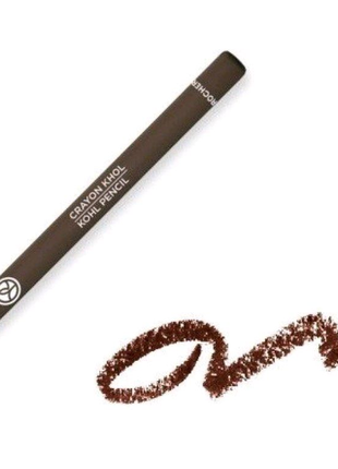 Олівець для контуру очей, відтінок коричневий, від Yves Rocher