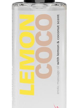 Масажна олія JUST PLAY лимон-кокос 100 мл